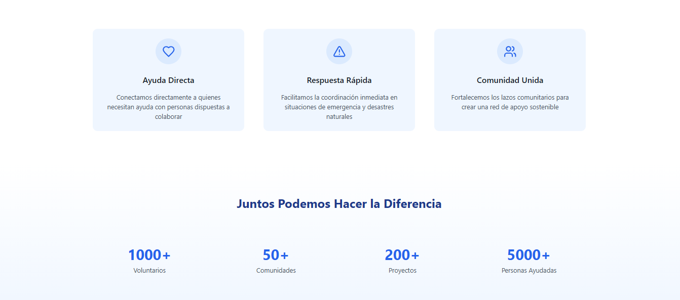 PORTAL WEB - DONACIONES